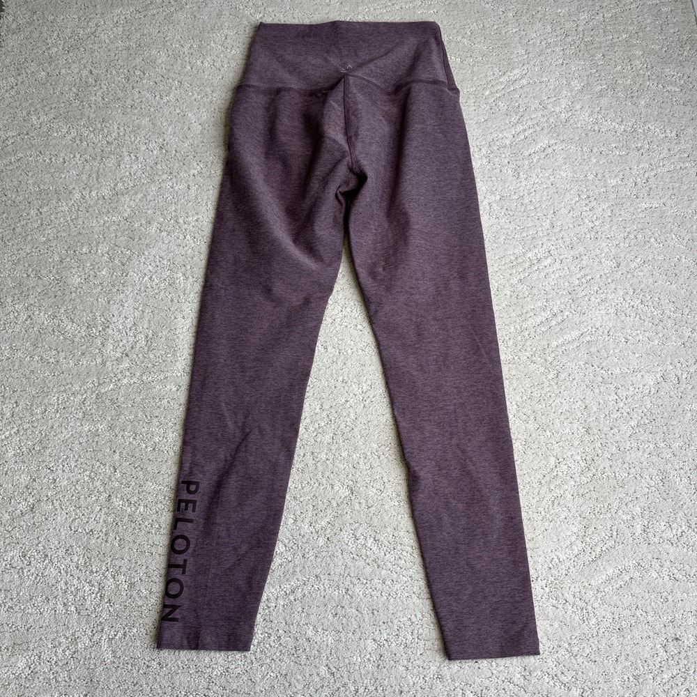 Women's‎ Beyond Yoga X Peloton High Rise Purple Leggings Athletic